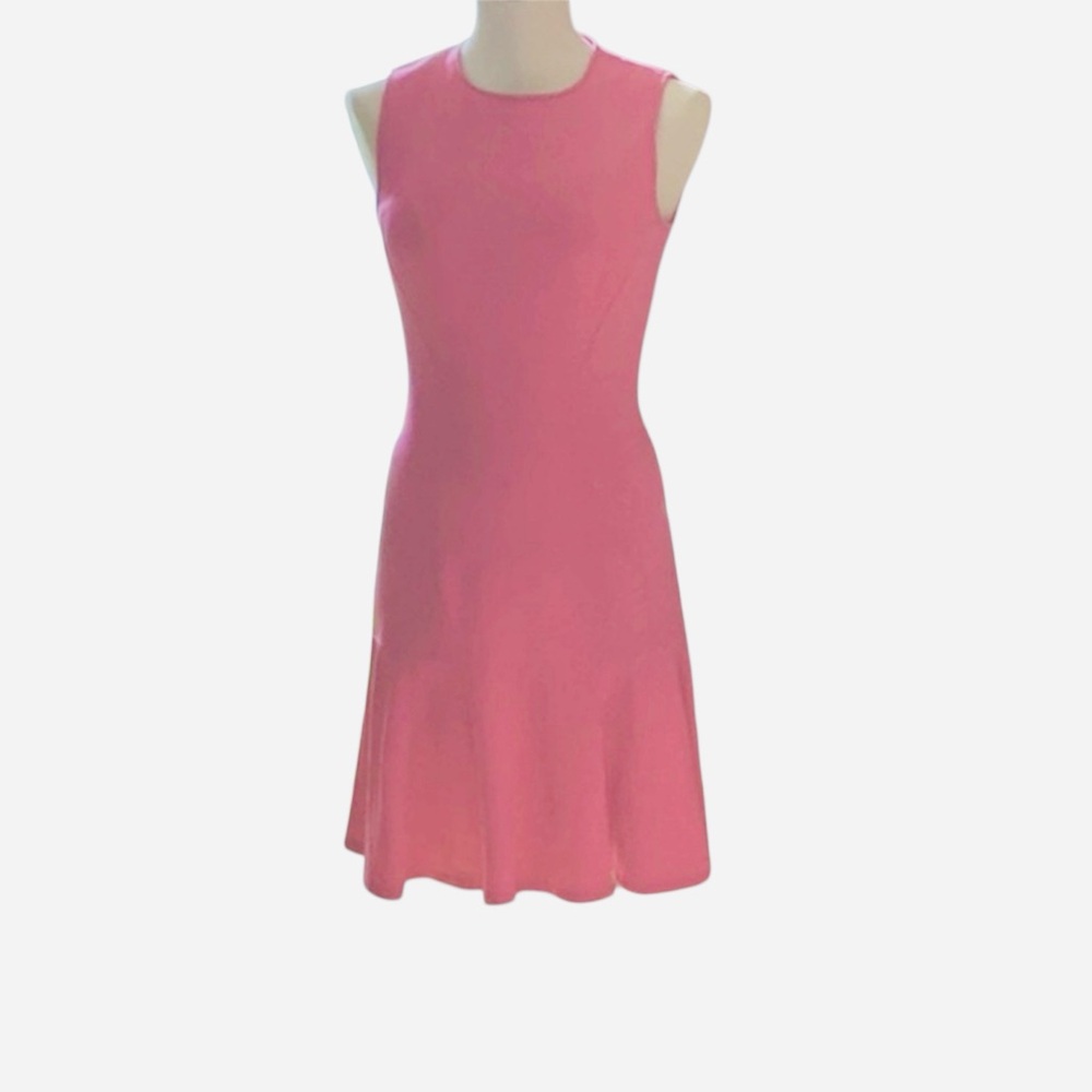 MICHAEL KORS Collection Ponte De Roma Carnation Jersey Flare Dress